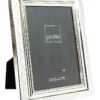 Profile Fiori 4x6" Photo Frame Silver