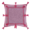 Linen House Hannah Square Cushion Orchid
