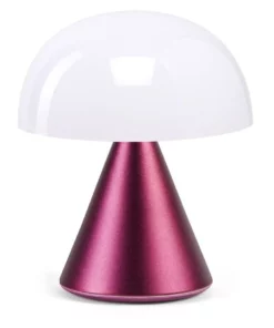 Lexon Mina LED Lamp- Dark Plum