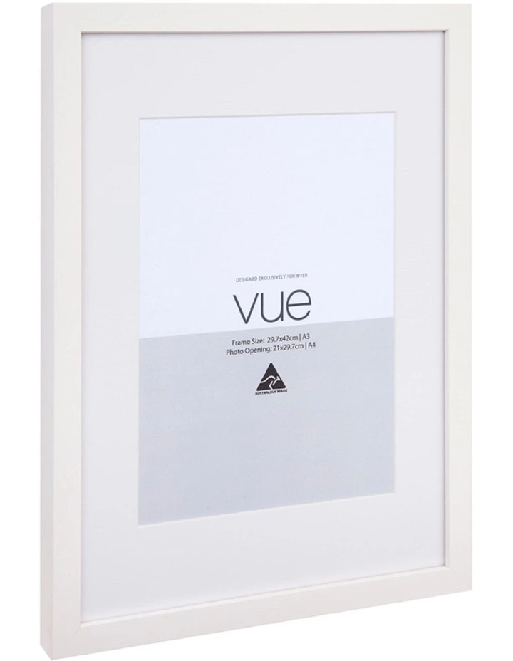 Vue A3 to A4 Photo Frame White 2 Vue A3 to A4 Photo Frame White - Image 2