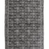 Collective Sol Mudcloth Tribal Rug Charcoal