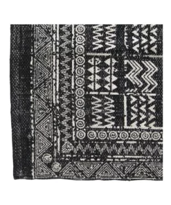 Collective Sol Mudcloth Tribal Rug Charcoal -Home Decor Shop 797027680 4 720x928