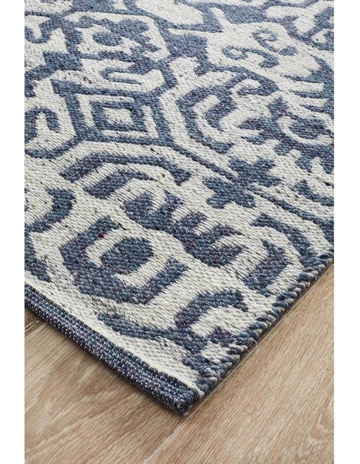 Rug Culture Relic Kian Silver Navy Rug 2 Rug Culture Relic Kian Silver Navy Rug - Image 2