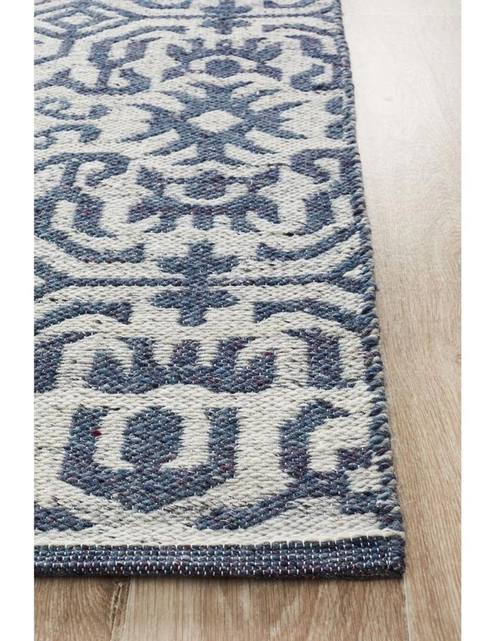 Rug Culture Relic Kian Silver Navy Rug 3 Rug Culture Relic Kian Silver Navy Rug - Image 3