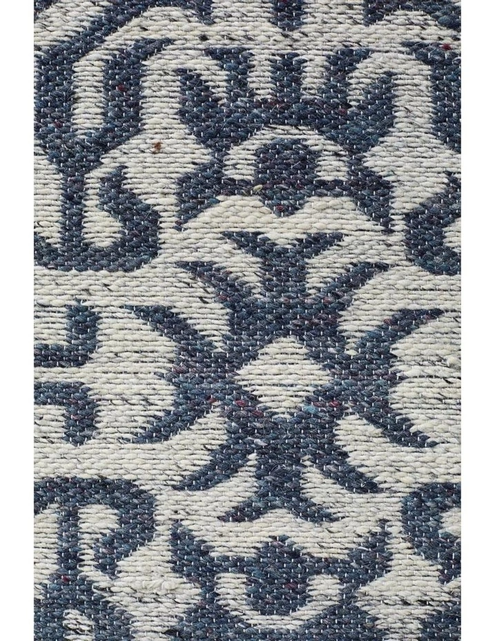 Rug Culture Relic Kian Silver Navy Rug 5 Rug Culture Relic Kian Silver Navy Rug - Image 5