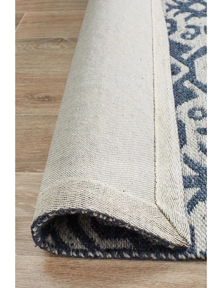 Rug Culture Relic Kian Silver Navy Rug 6 Rug Culture Relic Kian Silver Navy Rug - Image 6