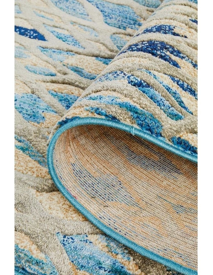 Rug Culture Dreamscape Ropes Modern Blue Runner Rug 6 Rug Culture Dreamscape Ropes Modern Blue Runner Rug - Image 6