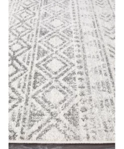 Rug Culture Oasis Ismail White Grey Rustic Rug -Home Decor Shop 797876920 4 720x928