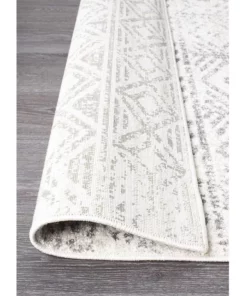 Rug Culture Oasis Ismail White Grey Rustic Rug -Home Decor Shop 797876920 6 720x928