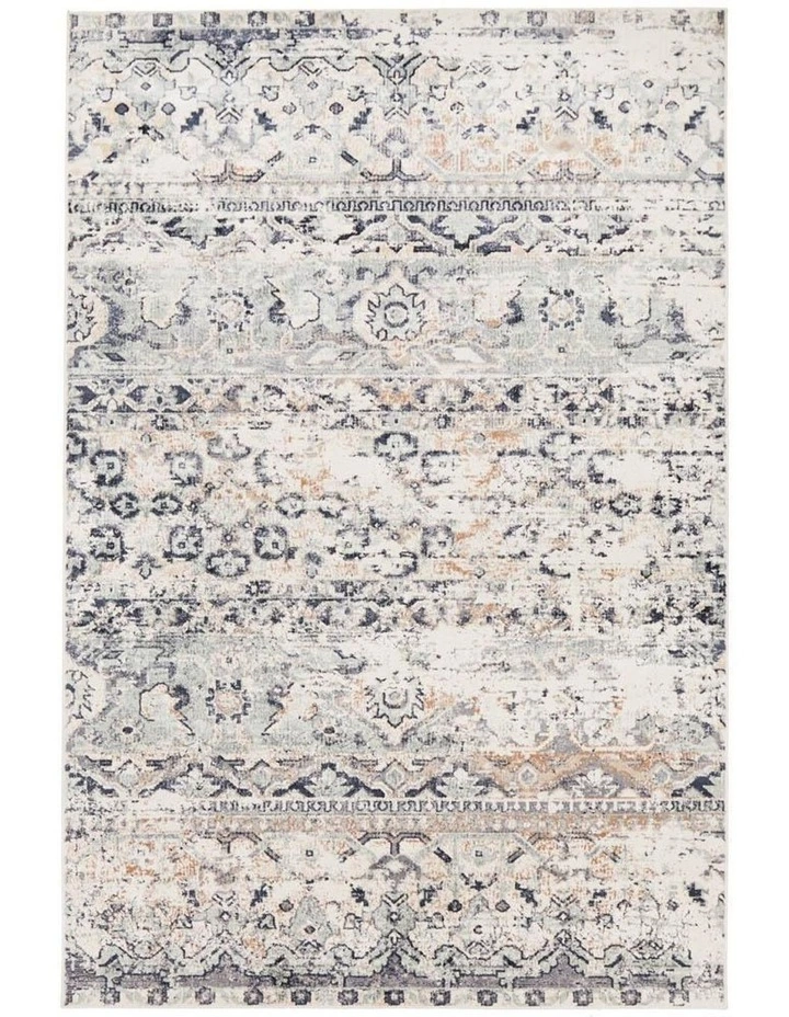 Rug Culture Providence Esquire Segments Traditional Blue Rug 2 Rug Culture Providence Esquire Segments Traditional Blue Rug - Image 2