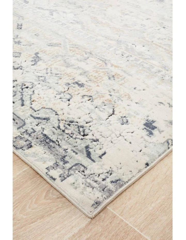 Rug Culture Providence Esquire Segments Traditional Blue Rug 3 Rug Culture Providence Esquire Segments Traditional Blue Rug - Image 3