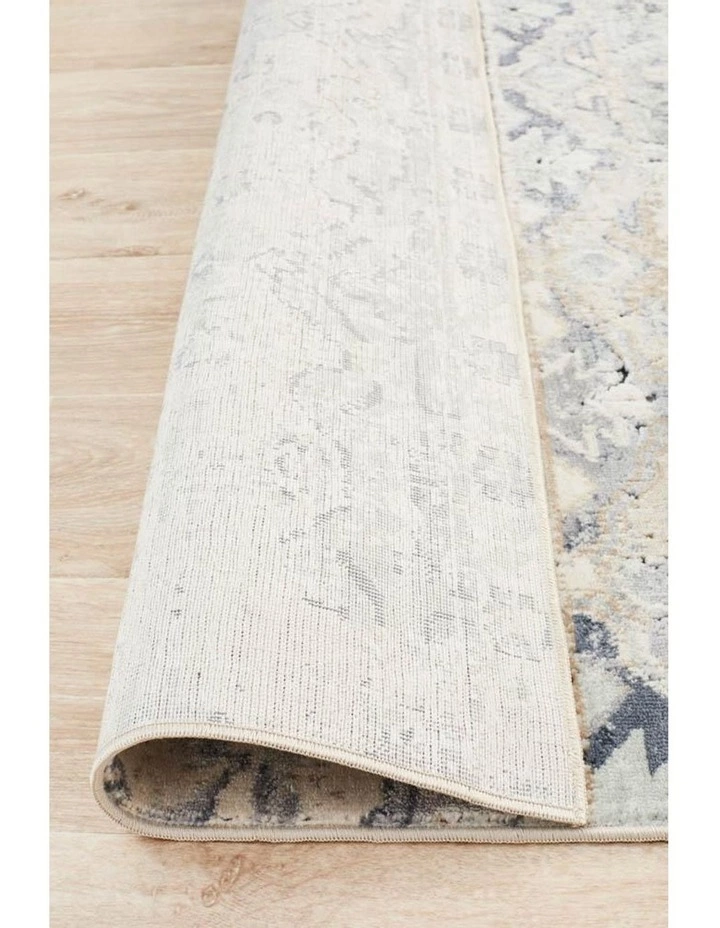 Rug Culture Providence Esquire Segments Traditional Blue Rug 7 Rug Culture Providence Esquire Segments Traditional Blue Rug - Image 7