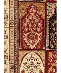Rug Culture Sydney Collection Traditional Panel Pattern Rug Burgundy -Home Decor Shop 797878270 6 720x928