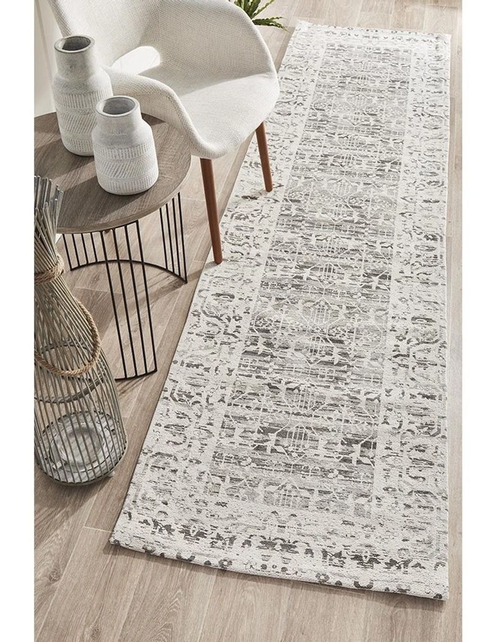 Rug Culture Magnolia 88 Silver Runner Rug 7 Rug Culture Magnolia 88 Silver Runner Rug - Image 7