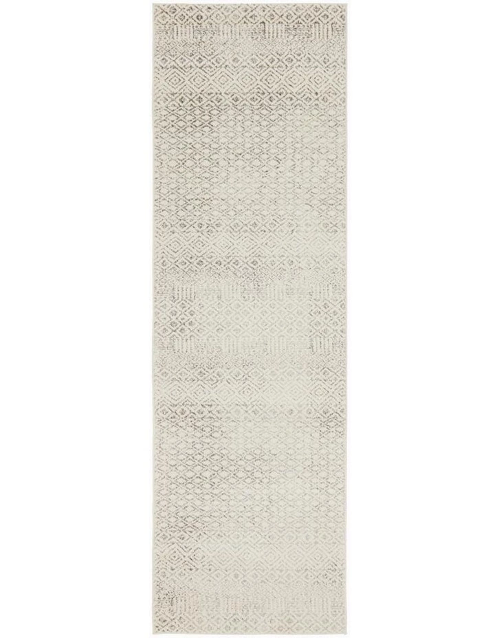 Rug Culture Evoke Diamond Grey Transitional Runner Rug 1 Rug Culture Evoke Diamond Grey Transitional Runner Rug