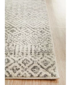 Rug Culture Evoke Diamond Grey Transitional Runner Rug 9 Rug Culture Evoke Diamond Grey Transitional Runner Rug -Home Decor Shop 797881600 3 720x928
