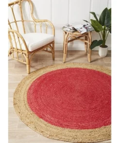 Rug Culture Atrium Polo Round Cherry -Home Decor Shop 797881870 6 720x928