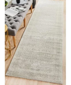 Rug Culture Evoke Silver Flower Transitional Runner Rug 13 Rug Culture Evoke Silver Flower Transitional Runner Rug -Home Decor Shop 797882590 7 720x928