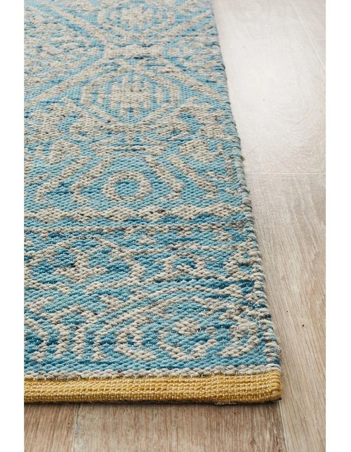 Rug Culture Relic Hunter Blue Grey Rug 3 Rug Culture Relic Hunter Blue Grey Rug - Image 3