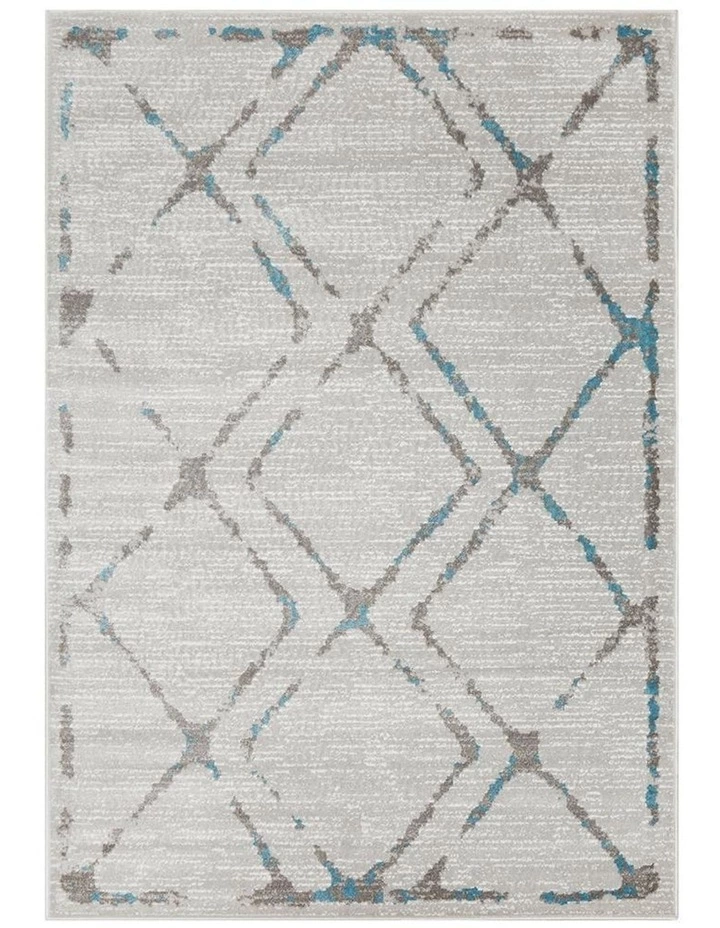 Rug Culture Kendall Contemporary Diamond Rug Grey Blue 1 Rug Culture Kendall Contemporary Diamond Rug Grey Blue