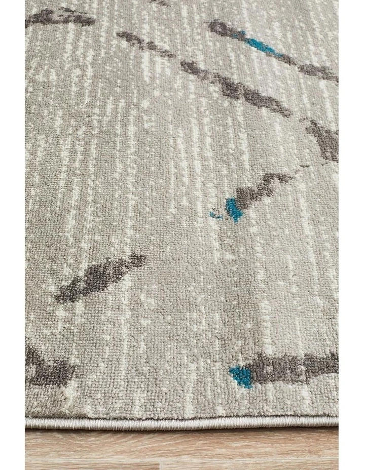 Rug Culture Kendall Contemporary Diamond Rug Grey Blue 4 Rug Culture Kendall Contemporary Diamond Rug Grey Blue - Image 4