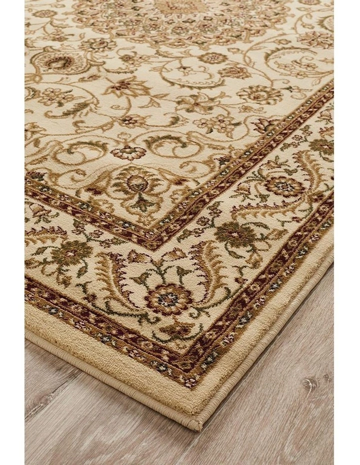 Rug Culture Sydney Collection Medallion Rug Ivory with Ivory Border 3 Rug Culture Sydney Collection Medallion Rug Ivory with Ivory Border - Image 3