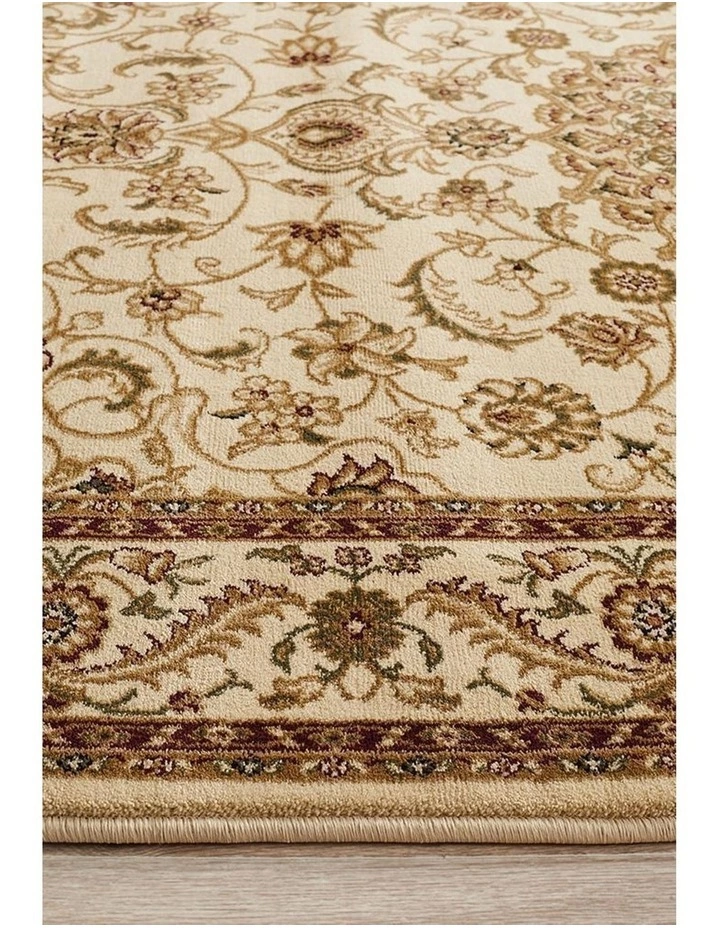 Rug Culture Sydney Collection Medallion Rug Ivory with Ivory Border 5 Rug Culture Sydney Collection Medallion Rug Ivory with Ivory Border - Image 5