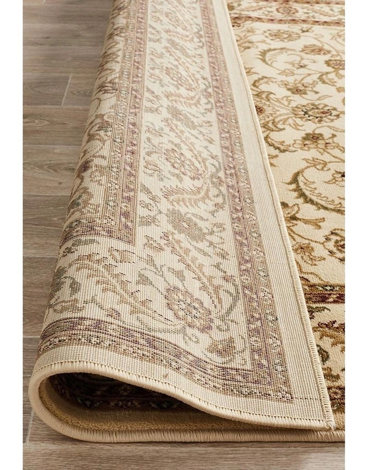 Rug Culture Sydney Collection Medallion Rug Ivory with Ivory Border 7 Rug Culture Sydney Collection Medallion Rug Ivory with Ivory Border - Image 7
