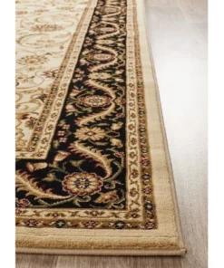 Rug Culture Sydney Collection Medallion Rug Ivory with Black Border 10 Rug Culture Sydney Collection Medallion Rug Ivory with Black Border -Home Decor Shop 797883670 4 720x928