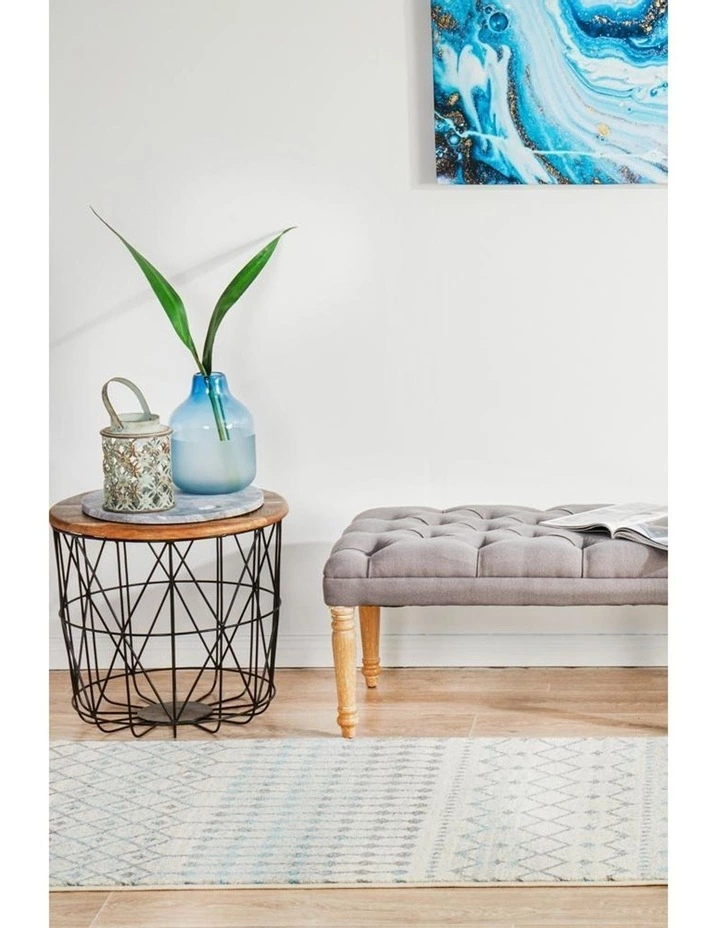 Rug Culture Evoke Slate White Transitional Rug 3 Rug Culture Evoke Slate White Transitional Rug - Image 3