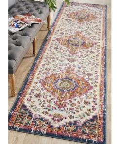 Rug Culture Babylon 205 White Runner Rug -Home Decor Shop 797884480 7 720x928