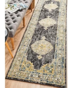 Rug Culture Century 955 Charcoal Runner Rug -Home Decor Shop 797884750 7 720x928