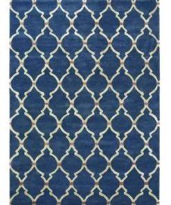 Sanderson Empire Trellis - Indigo 45508