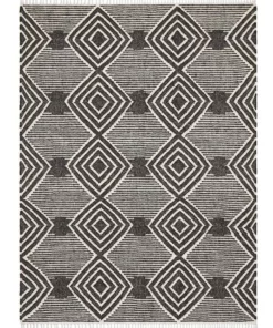 Rug Culture Miller Rhythm Dance Charcoal Rug