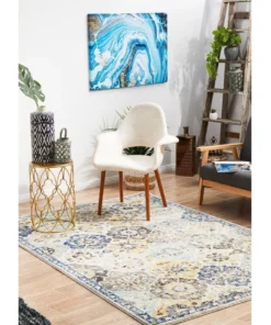 Rug Culture Evoke Poppy Multi Transitional Rug -Home Decor Shop 797931550 3 720x928