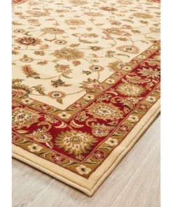 Rug Culture Sydney Collection Classic Rug Ivory with Red Border 11 Rug Culture Sydney Collection Classic Rug Ivory with Red Border -Home Decor Shop 797932270 5 720x928