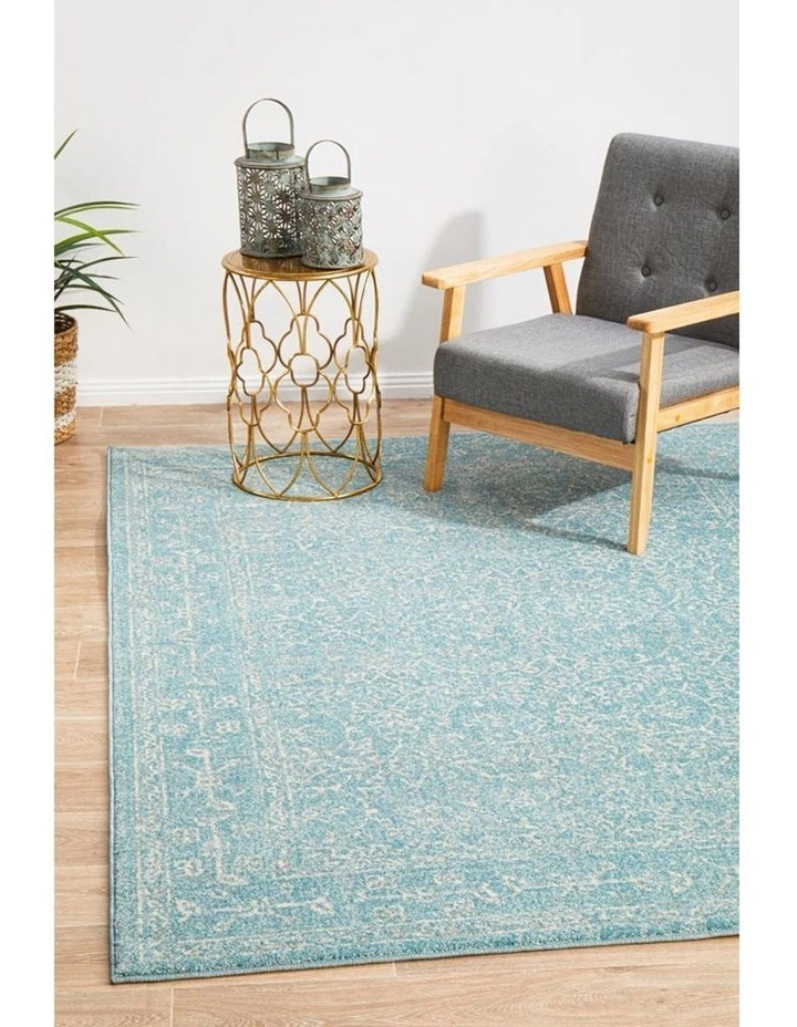 Rug Culture Evoke Depth Blue Transitional Rug 6 Rug Culture Evoke Depth Blue Transitional Rug - Image 6