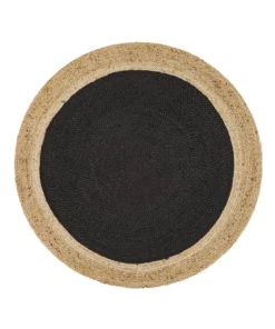 Rug Culture Atrium Polo Round Black