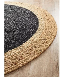 Rug Culture Atrium Polo Round Black -Home Decor Shop 797933170 3 720x928
