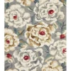 Rug Culture Copacabana Gorgeous Peony Grey Indoor Outdoor Rug