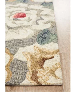 Rug Culture Copacabana Gorgeous Peony Grey Indoor Outdoor Rug -Home Decor Shop 797933260 3 720x928