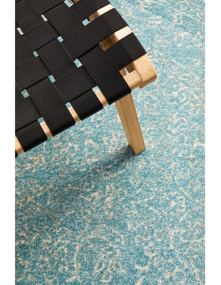 Rug Culture Evoke Depth Blue Transitional Round Rug 5 Rug Culture Evoke Depth Blue Transitional Round Rug - Image 5