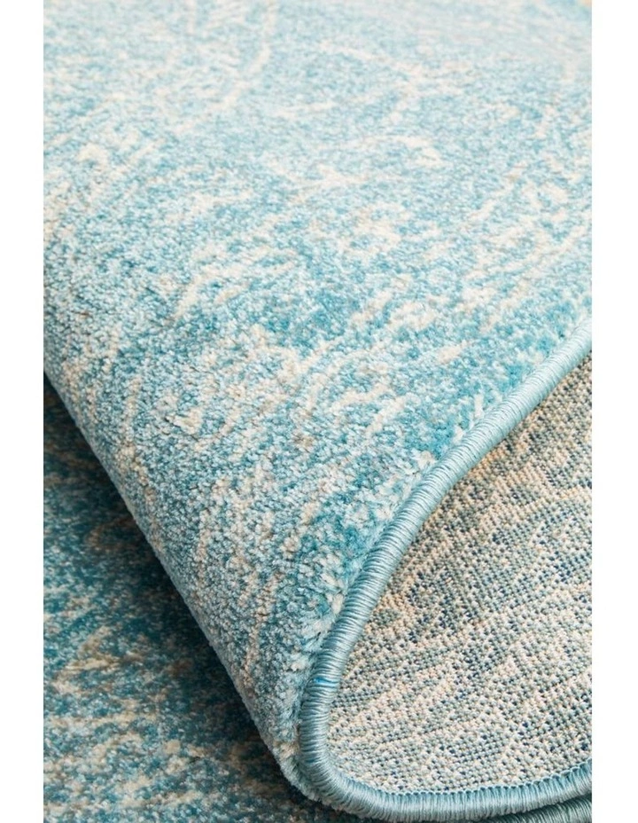 Rug Culture Evoke Depth Blue Transitional Round Rug 6 Rug Culture Evoke Depth Blue Transitional Round Rug - Image 6