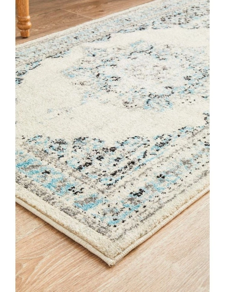 Rug Culture Century 922 White Runner Rug 2 Rug Culture Century 922 White Runner Rug - Image 2