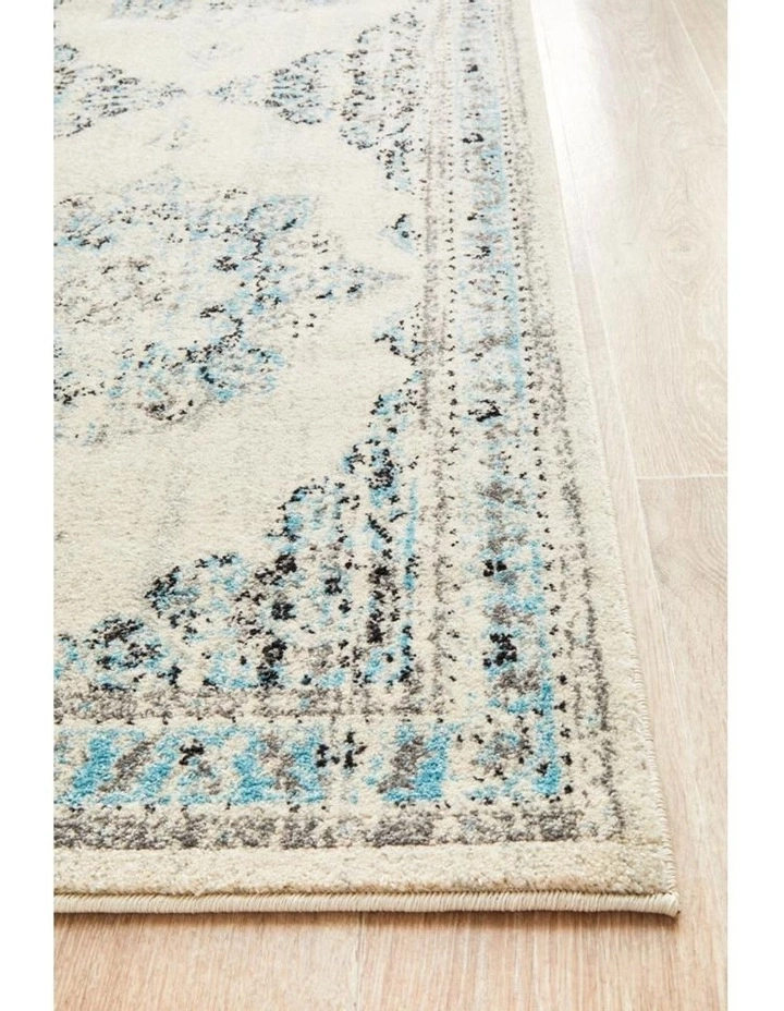 Rug Culture Century 922 White Runner Rug 3 Rug Culture Century 922 White Runner Rug - Image 3