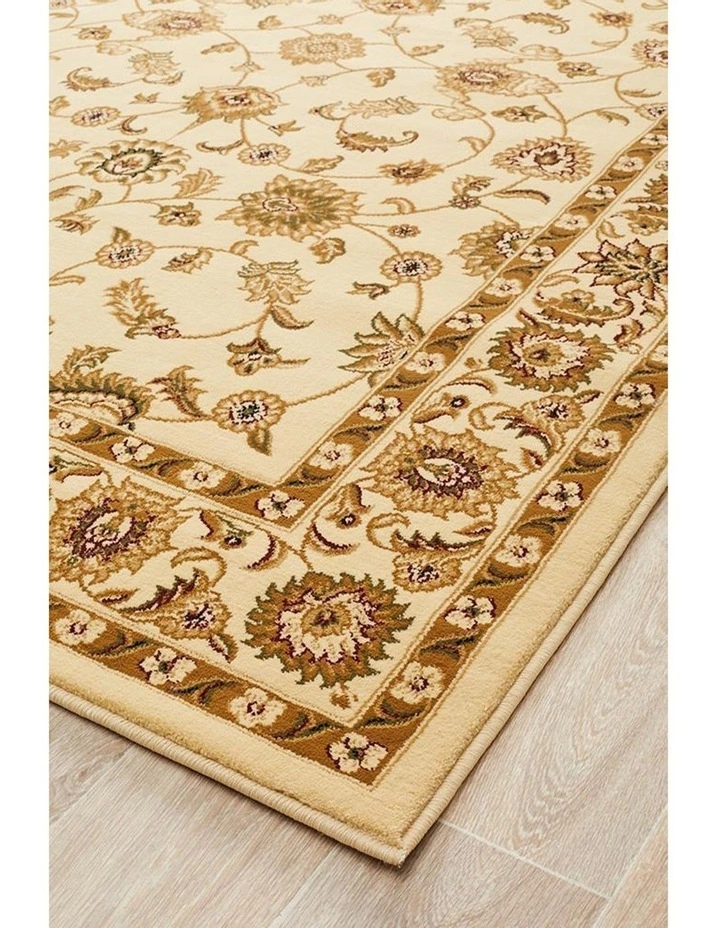 Rug Culture Sydney Collection Classic Rug Ivory with Ivory Border 3 Rug Culture Sydney Collection Classic Rug Ivory with Ivory Border - Image 3