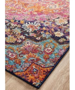 Rug Culture Museum Preston Multi Coloured Rug -Home Decor Shop 797935240 3 720x928