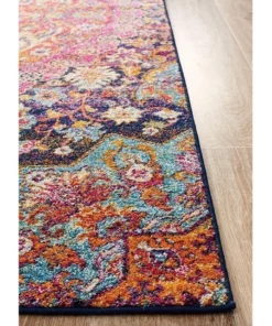 Rug Culture Museum Preston Multi Coloured Rug -Home Decor Shop 797935240 4 720x928