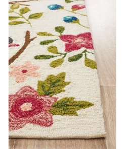 Rug Culture Copacabana Finch and Nest Exquisite Indoor Outdoor Rug Cream -Home Decor Shop 797935510 3 720x928