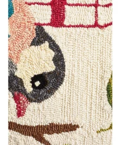 Rug Culture Copacabana Finch and Nest Exquisite Indoor Outdoor Rug Cream -Home Decor Shop 797935510 5 720x928